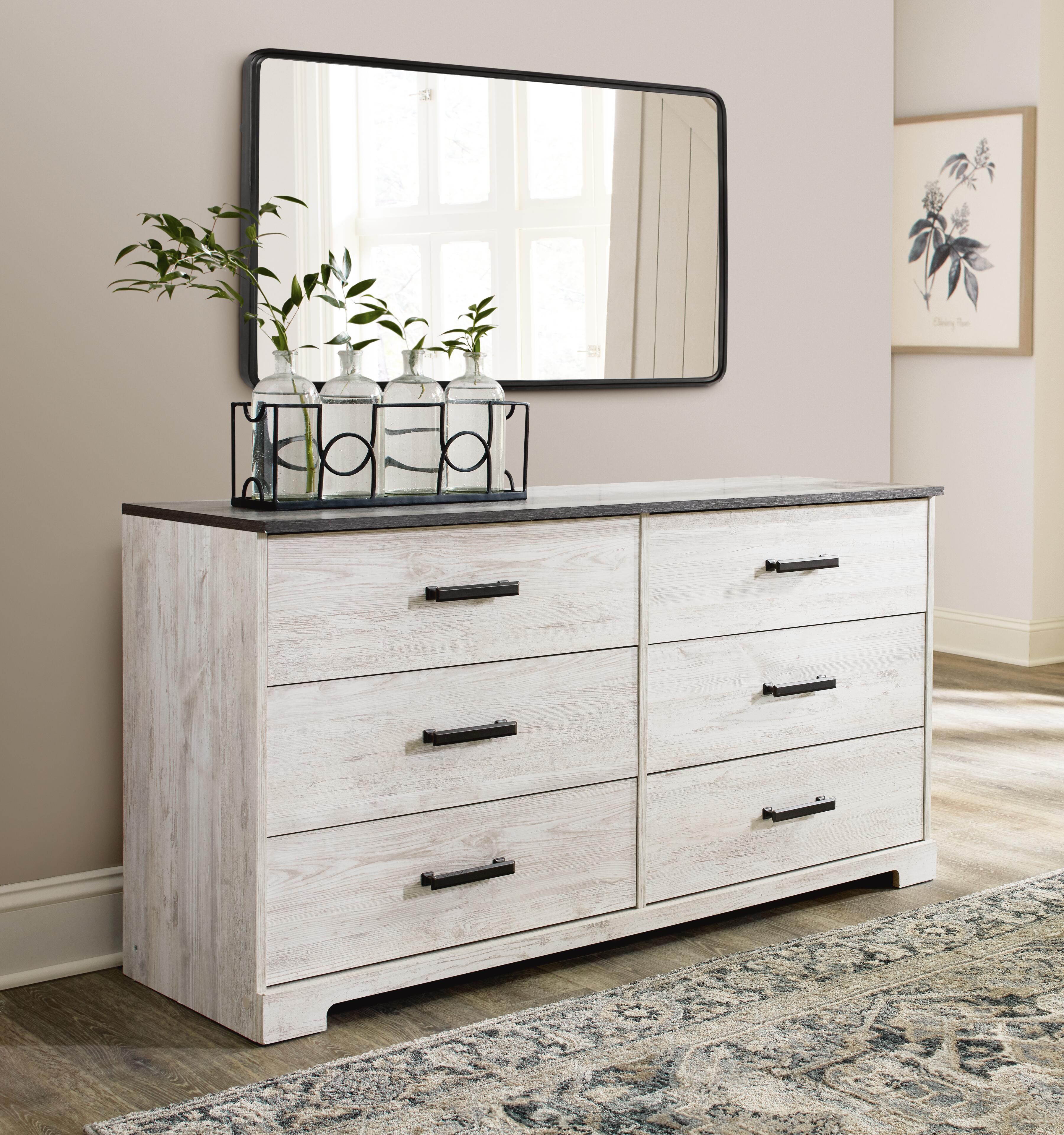 Shawburn Platform Bed with Dresser and 2 Nightstands