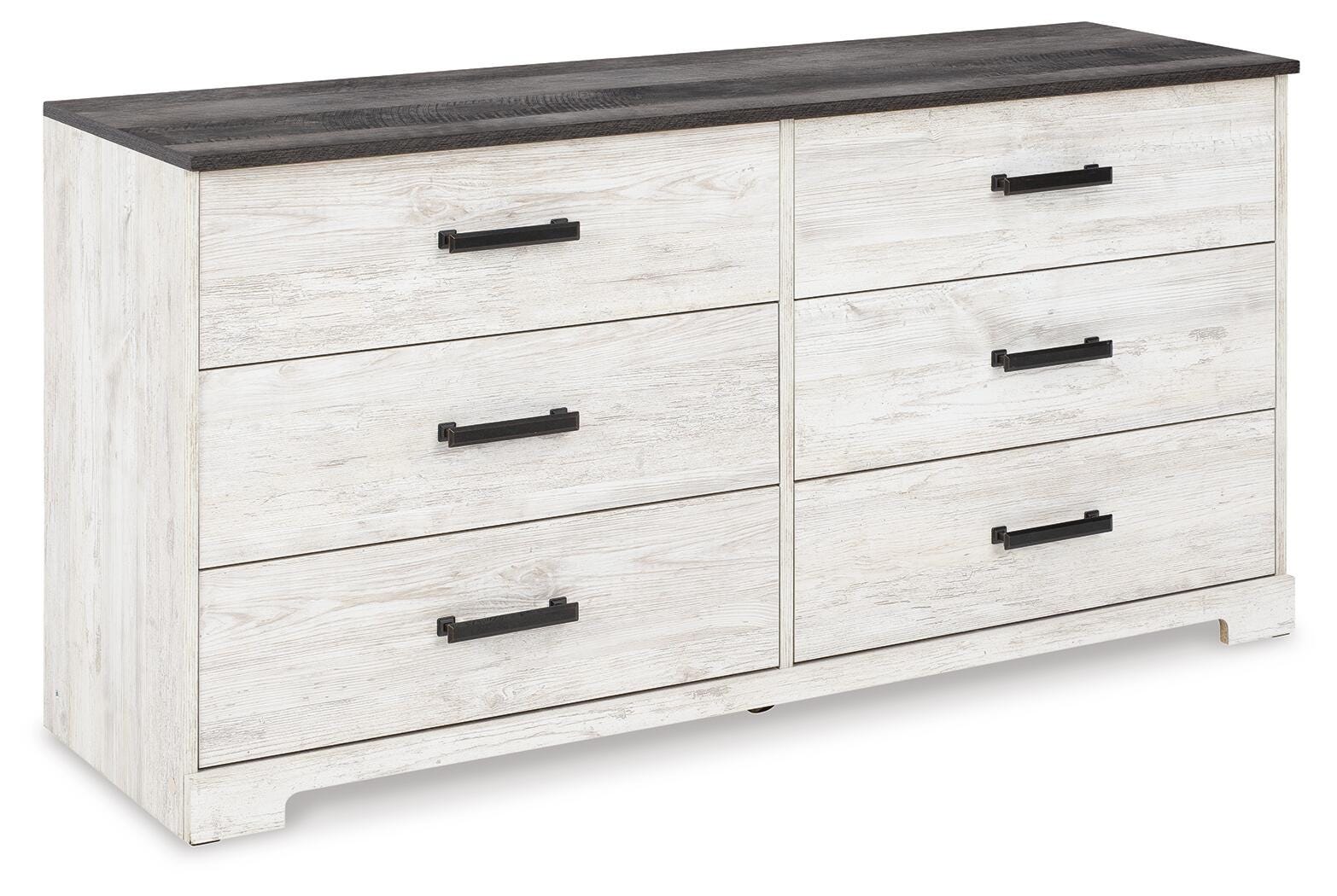 Shawburn Panel Headboard with Dresser, Chest and Nightstand