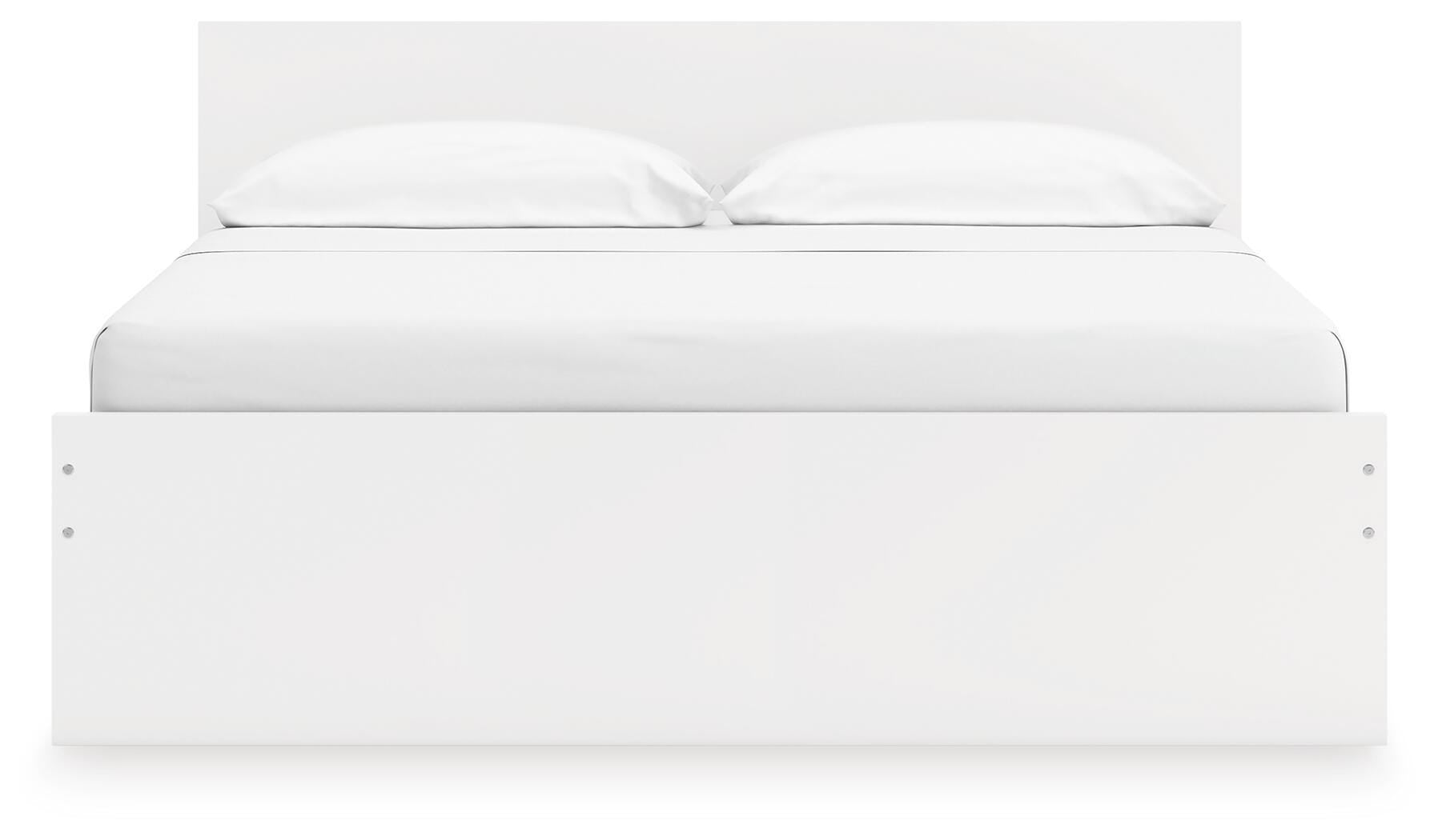 Onita Panel Platform Bed with 1 Side Storage