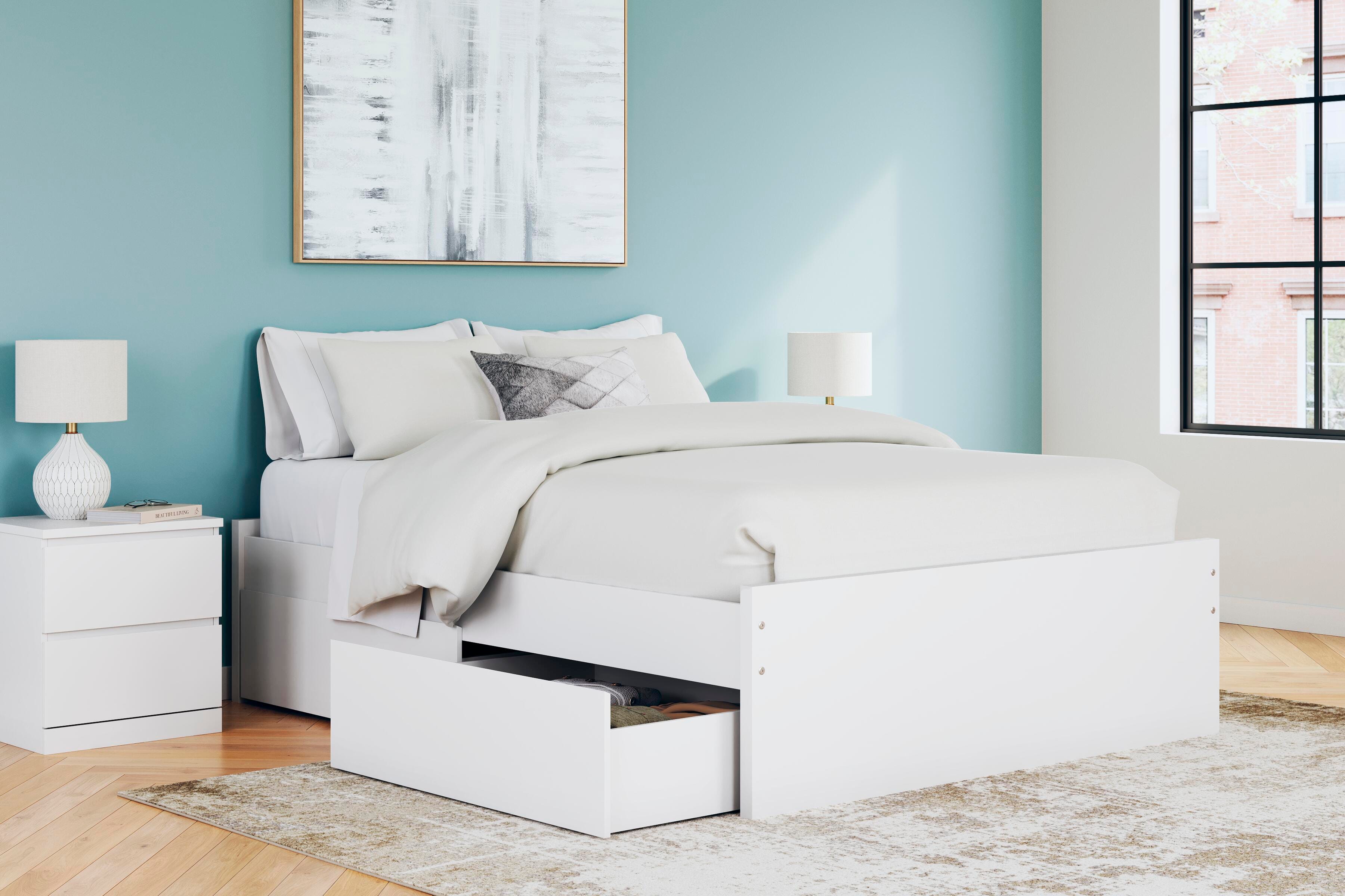 Onita Platform Bed with 1 Side Storage