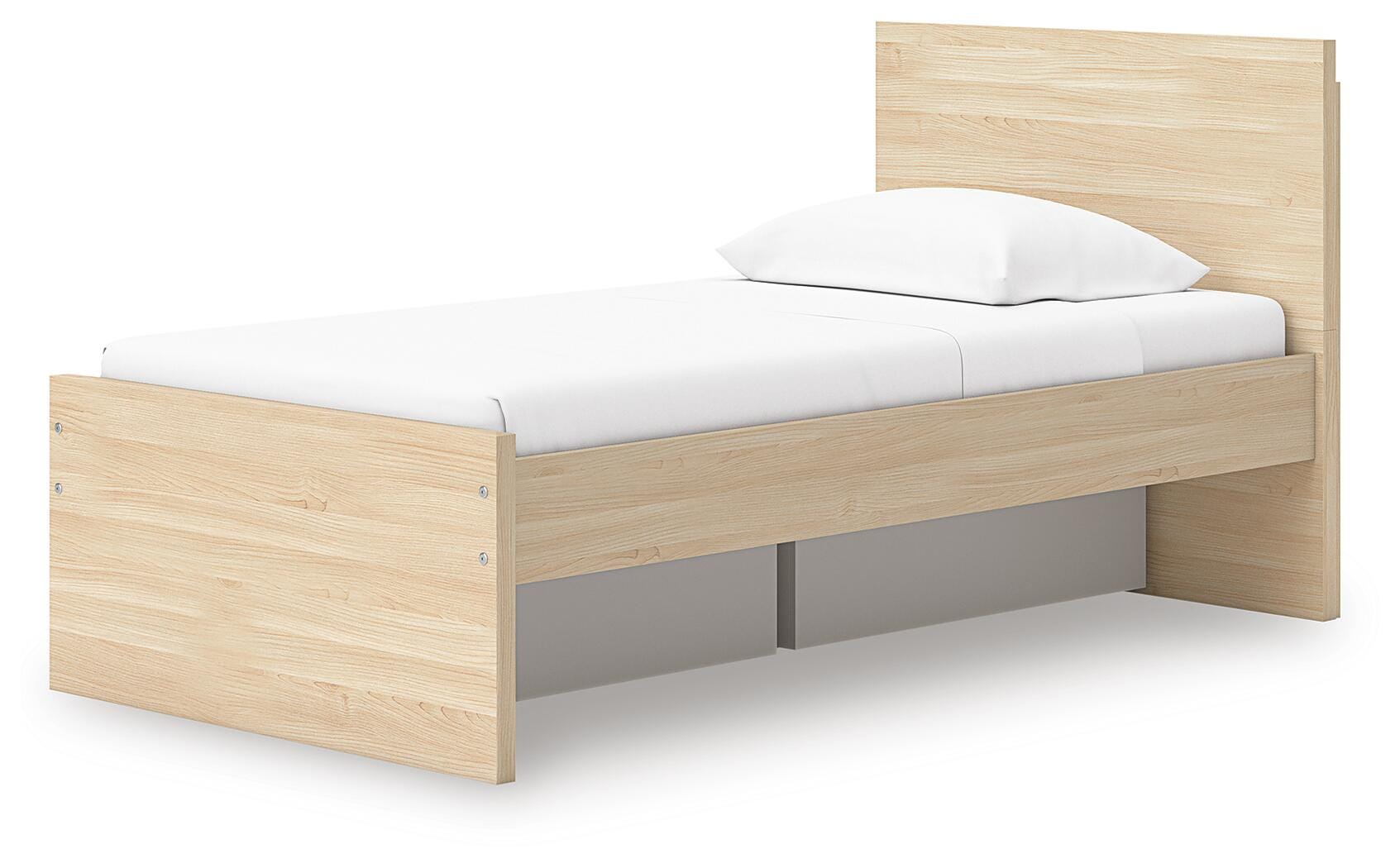 Onita Panel Platform Bed with 1 Side Storage