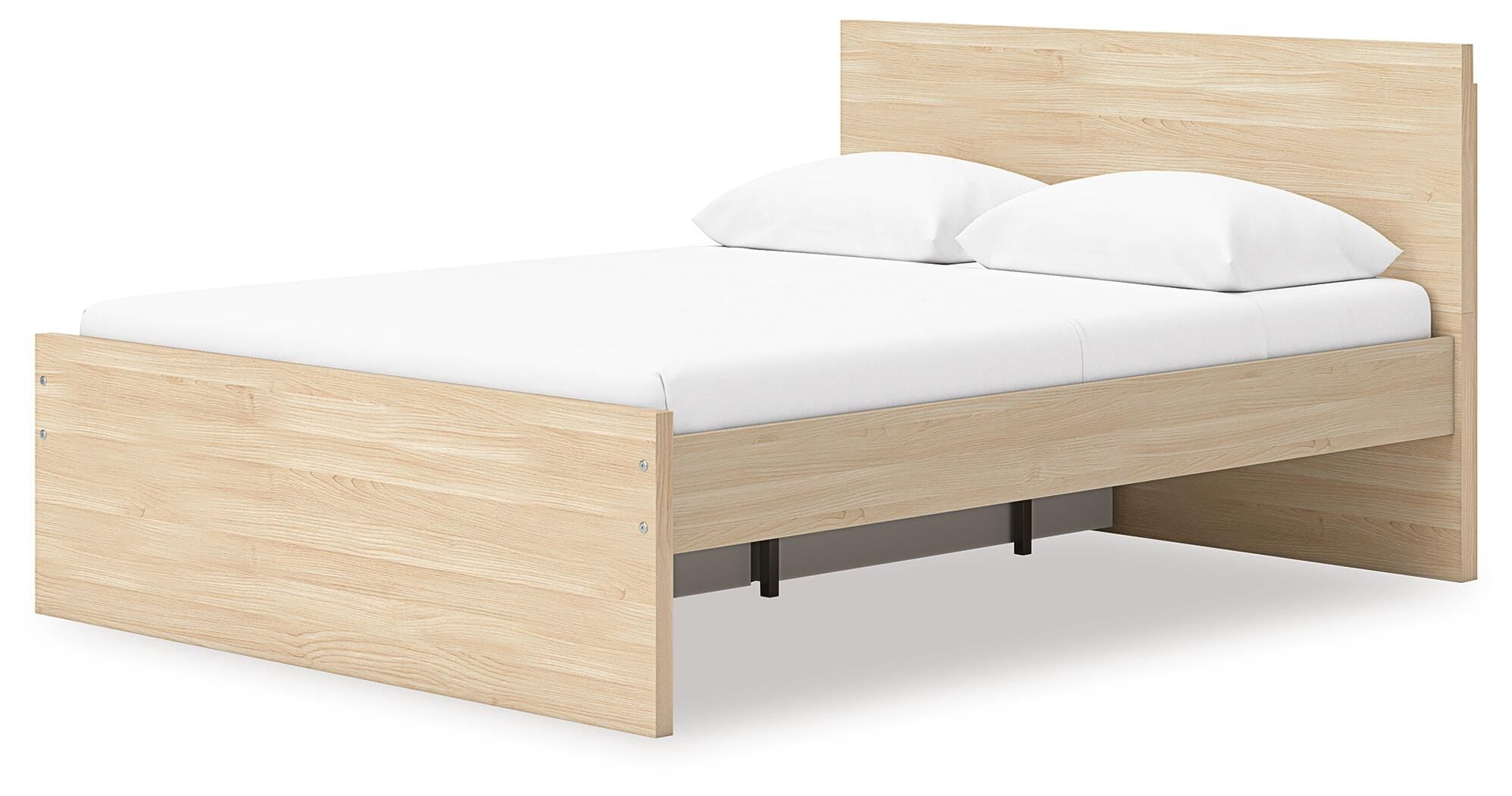 Onita Panel Platform Bed with 1 Side Storage