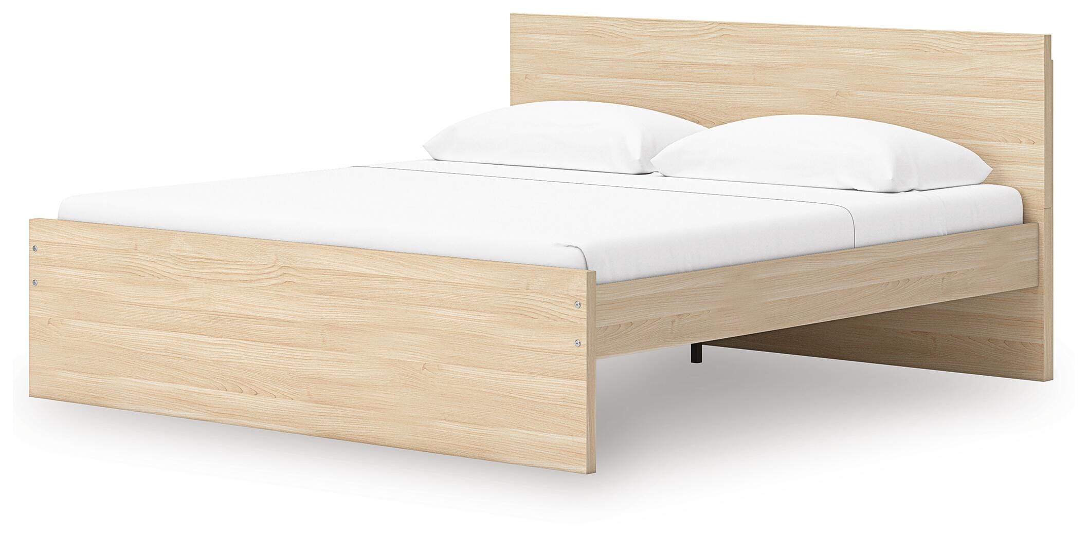 Onita Panel Platform Bed with 1 Side Storage