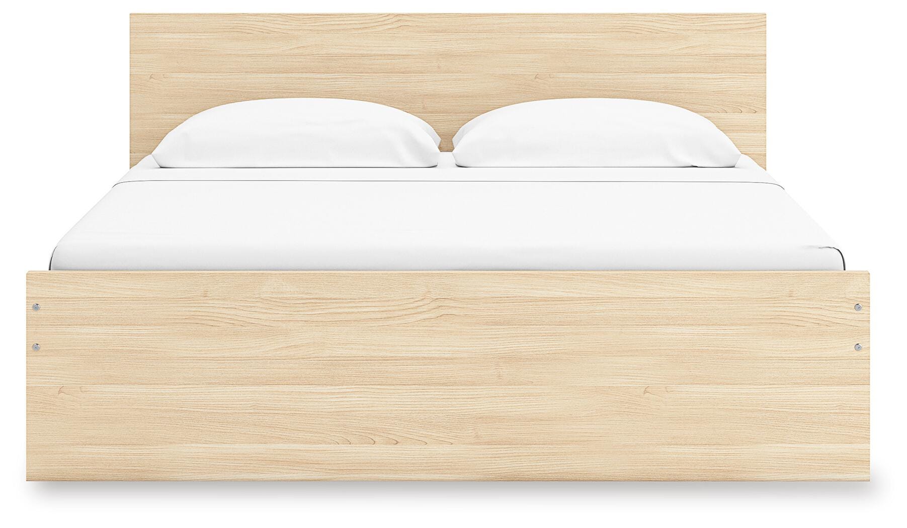 Onita Panel Platform Bed with 1 Side Storage