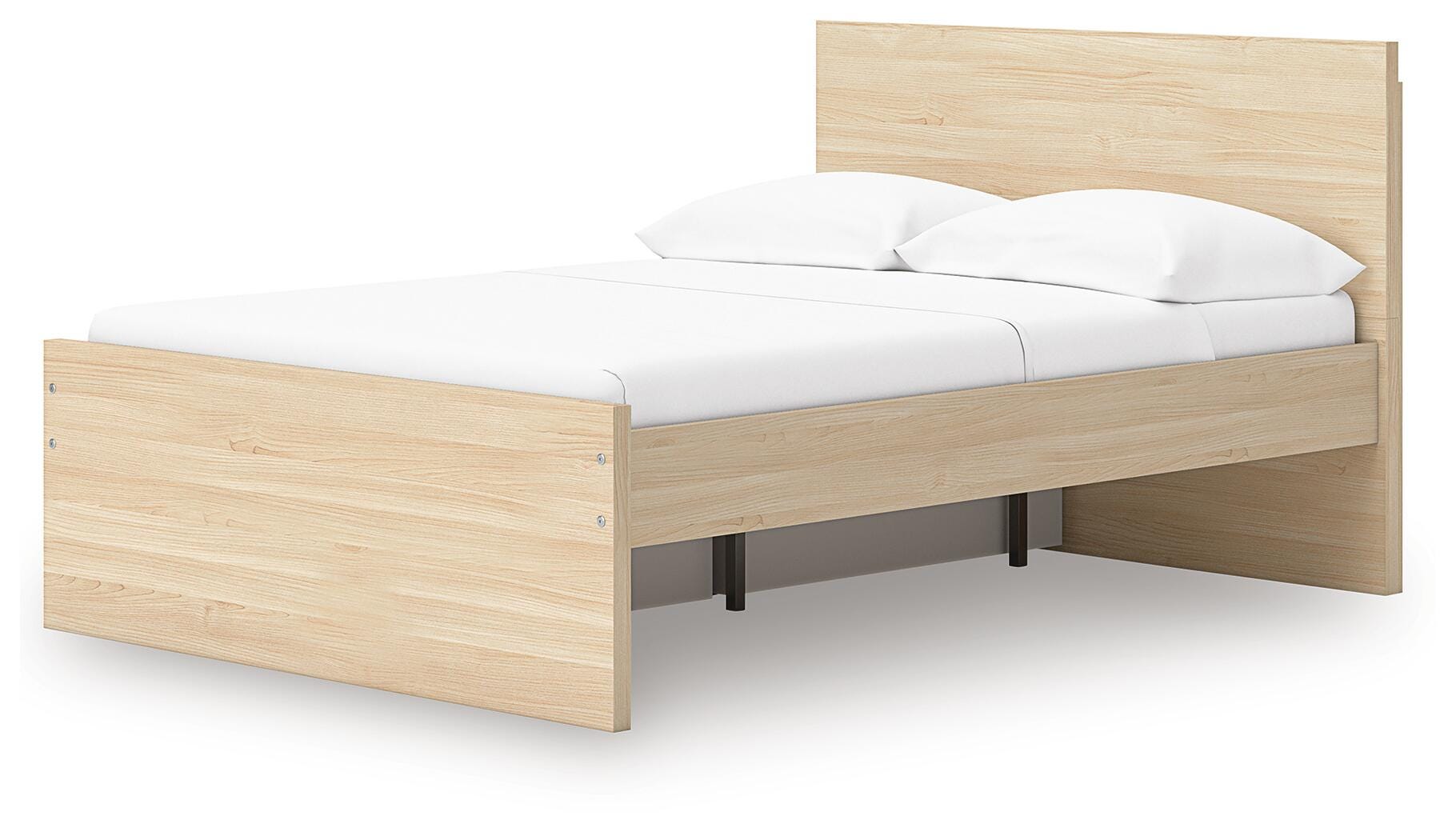 Onita Panel Platform Bed with 1 Side Storage