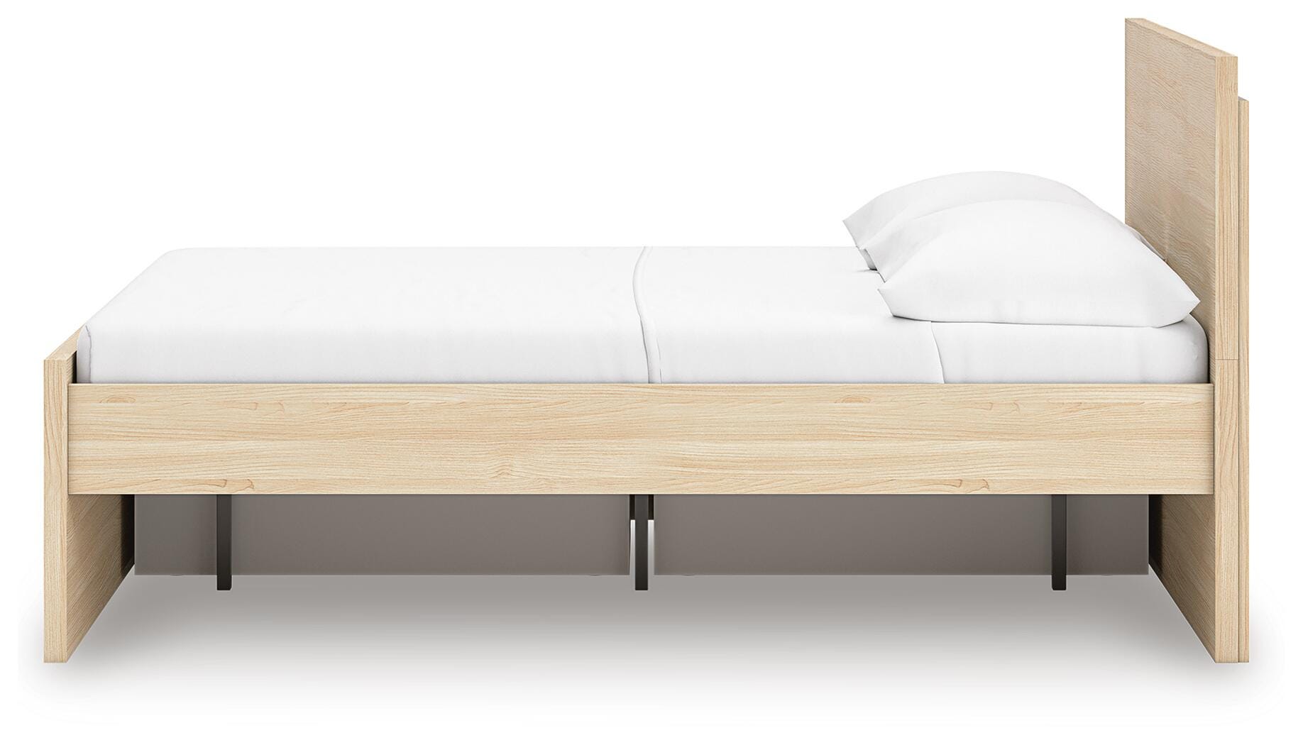Onita Panel Platform Bed with 1 Side Storage