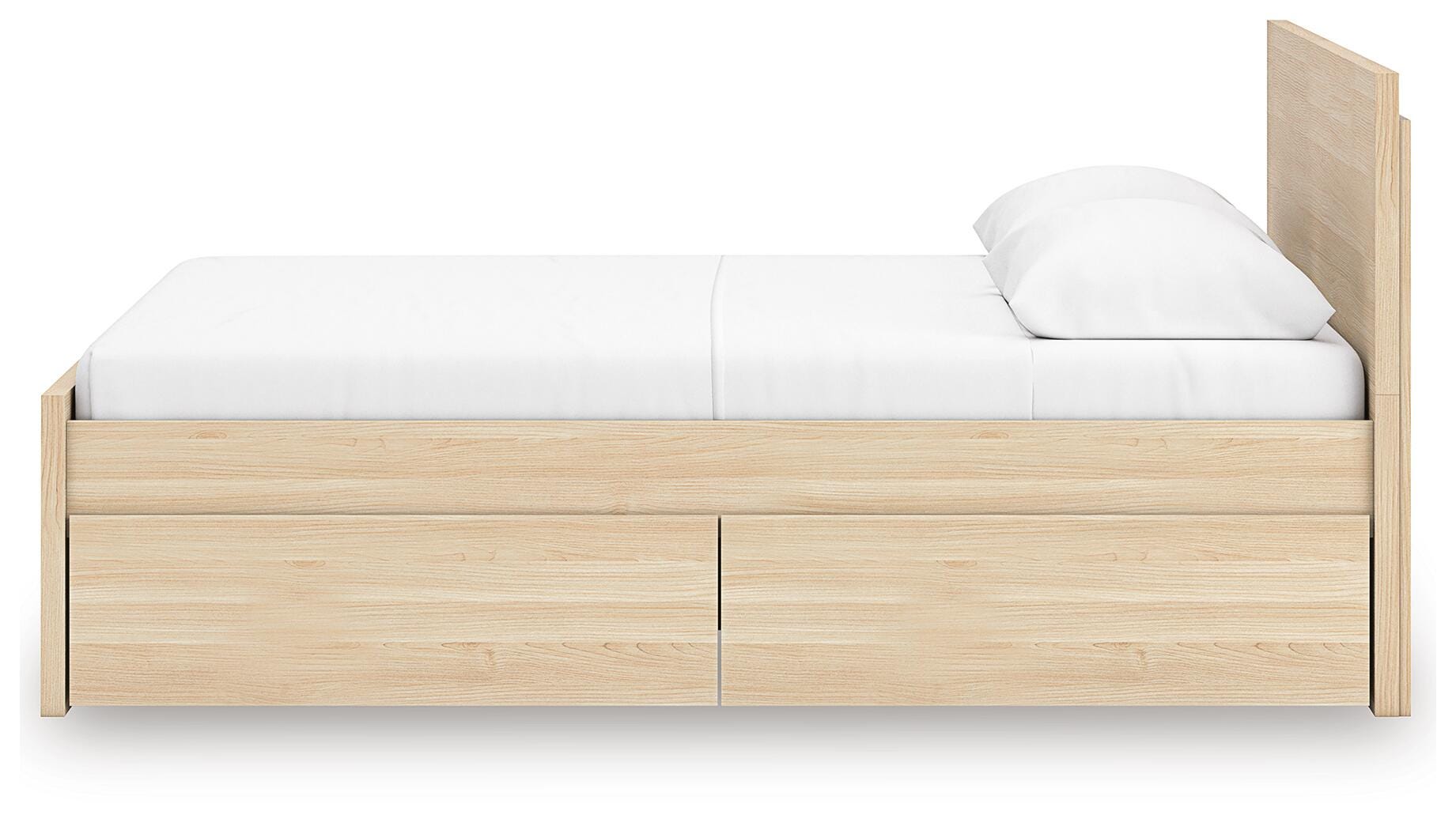 Onita Panel Platform Bed with 2 Side Storage