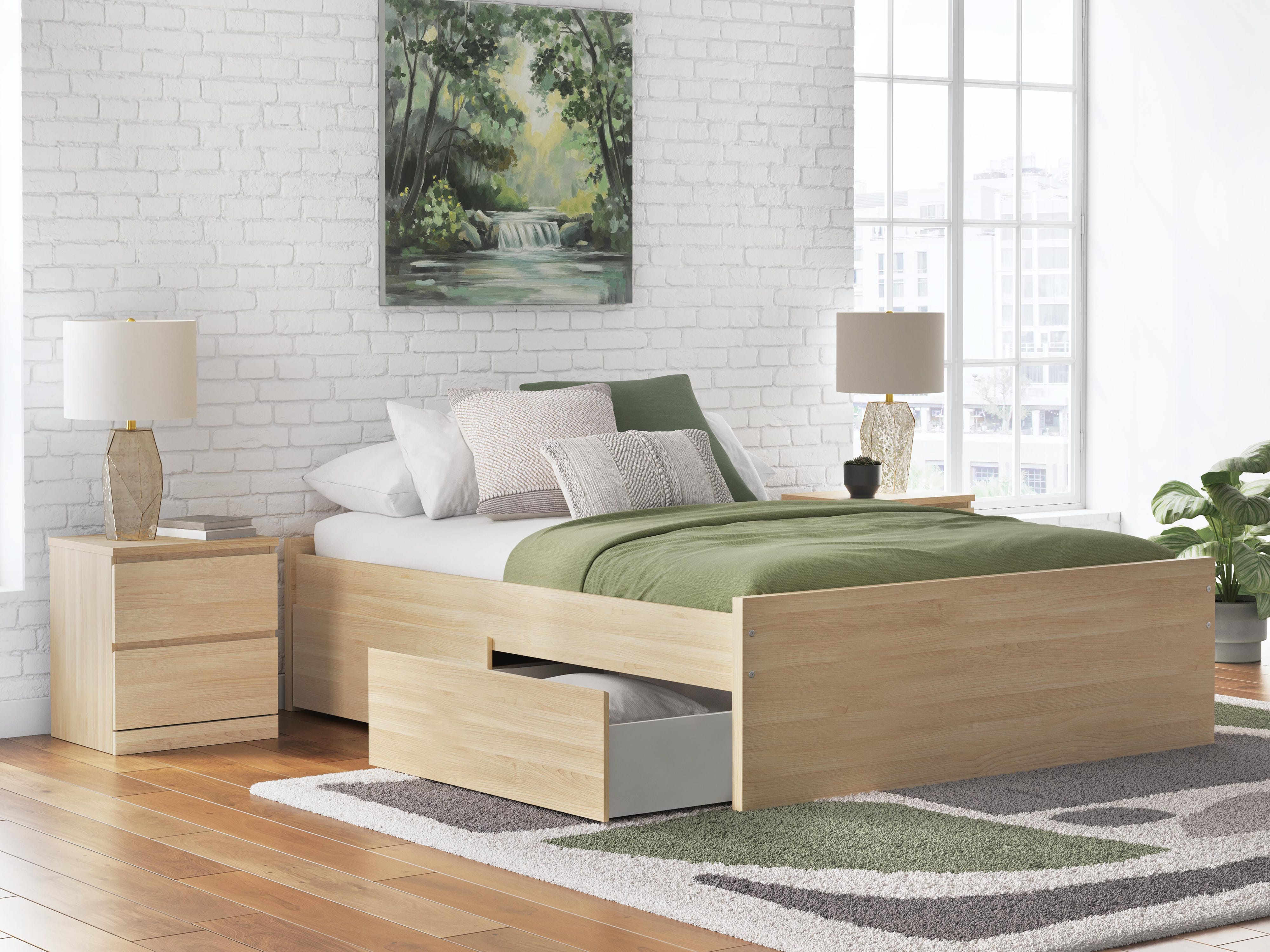 Onita Platform Bed with 2 Side Storage