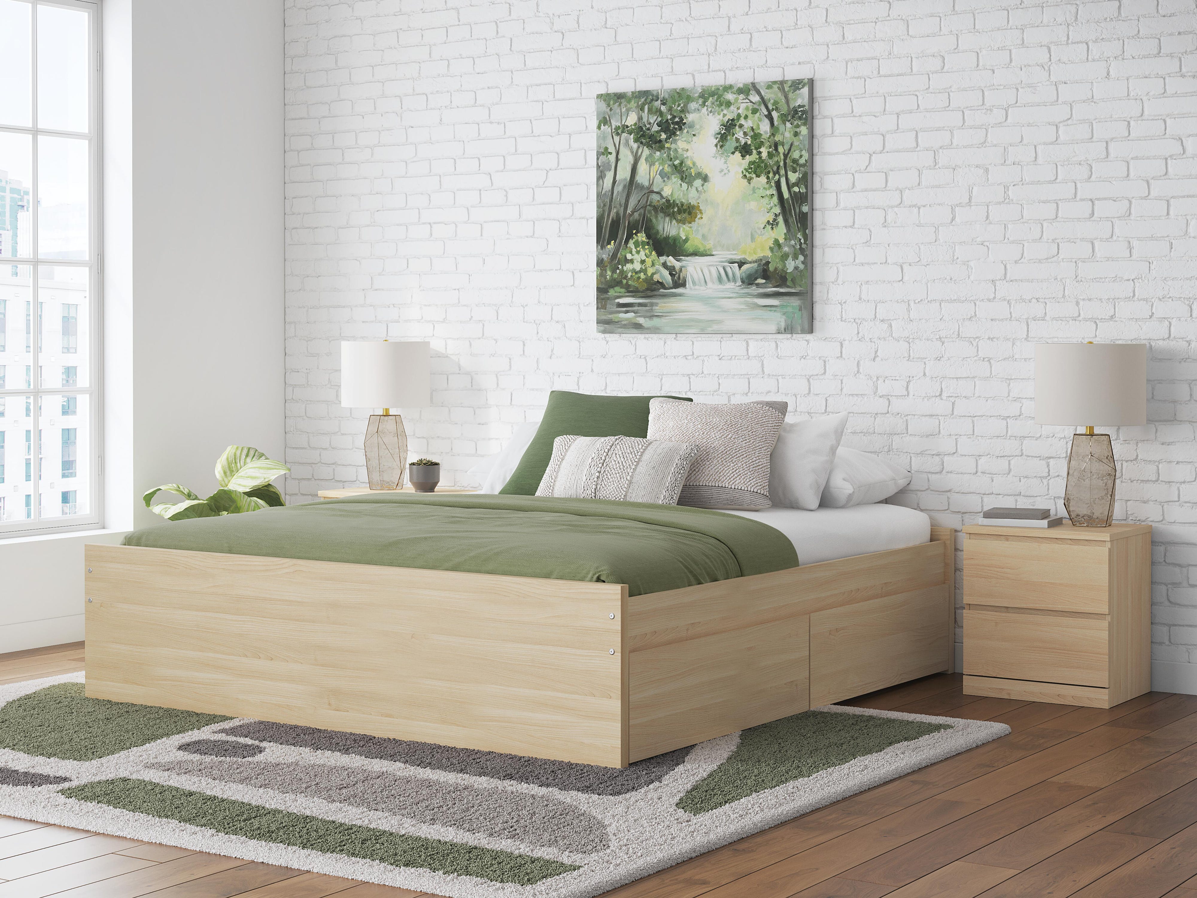 Onita Platform Bed with 2 Side Storage