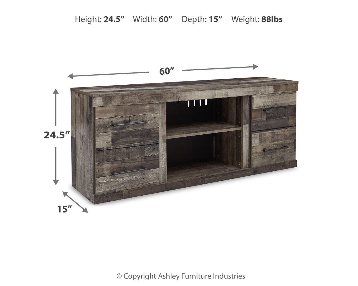 Derekson 60" TV Stand