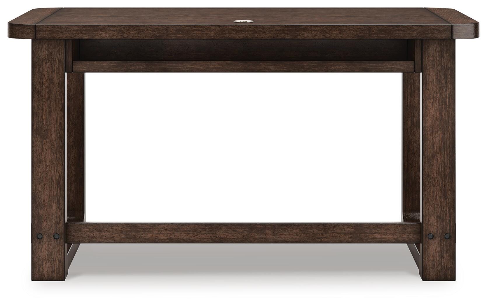 Breckington Home Office Desk with Chair and Storage