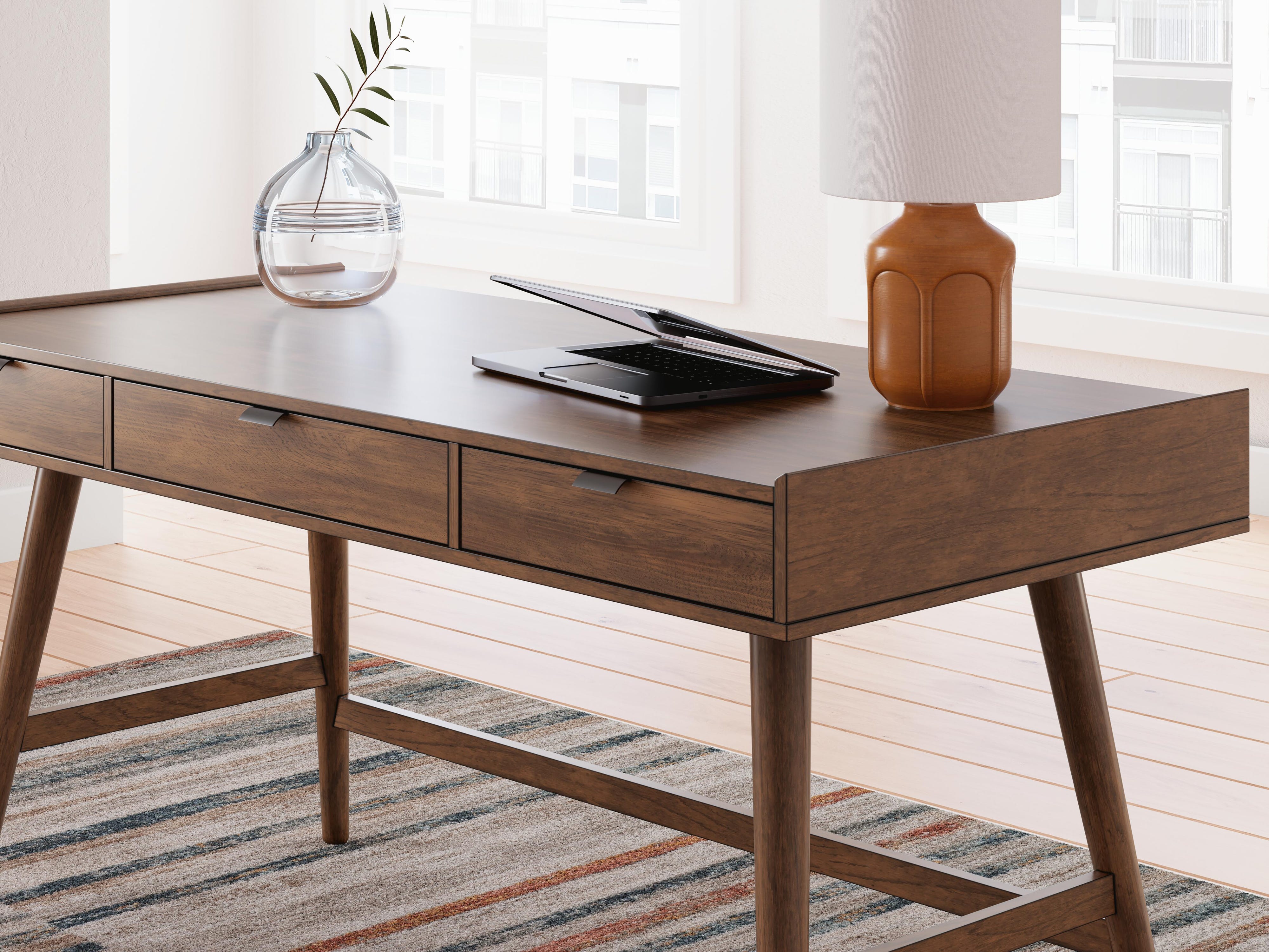 Lyncott Home Office Desk with Chair