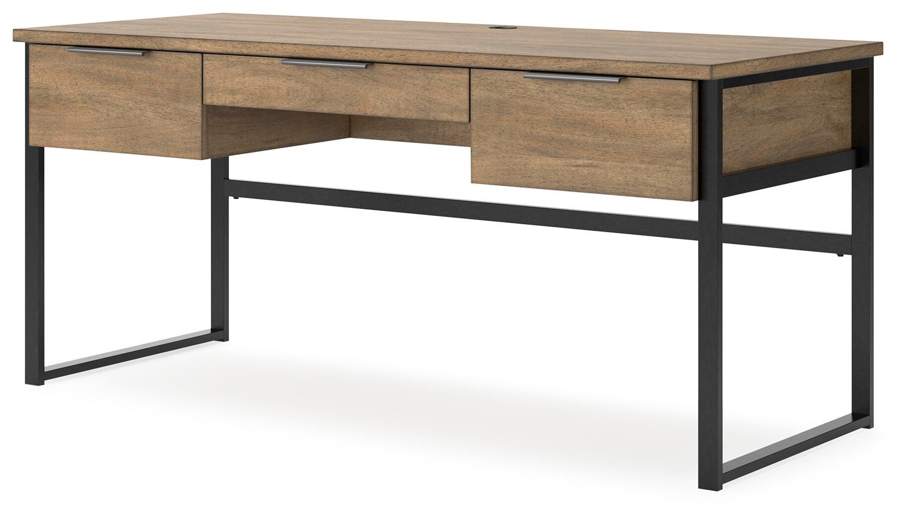 Montia Home Office Desk with Chair and Bookcase