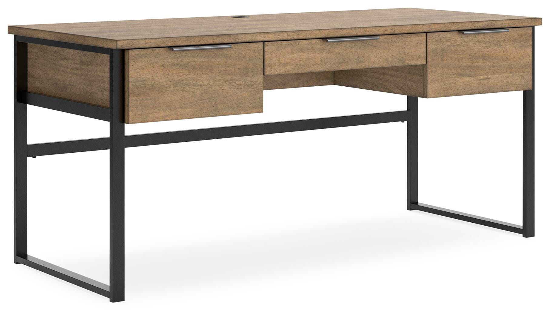 Montia Home Office Desk with Chair and Bookcase