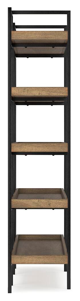 Montia Home Office Desk with Chair and Bookcase