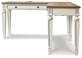 Realyn Lift-top Desk, L-shaped Desk and 4 Bookcases