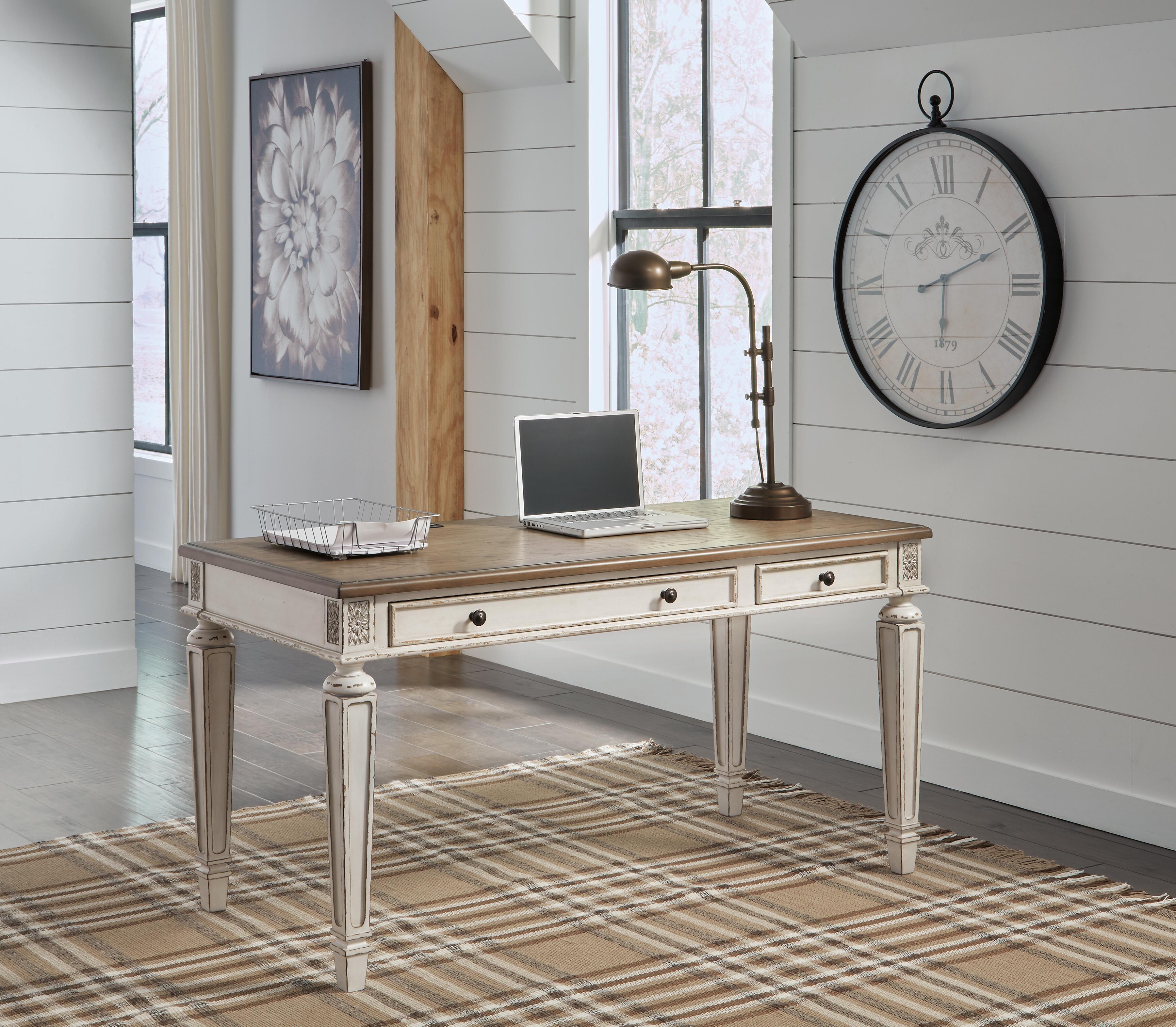 Realyn Desk and Bookcase