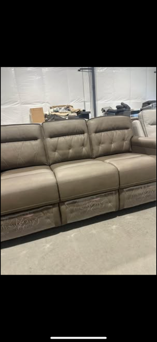 New Thomas Payne 80” Sofa Sleeper with 66” Dual Recliner with Center Console