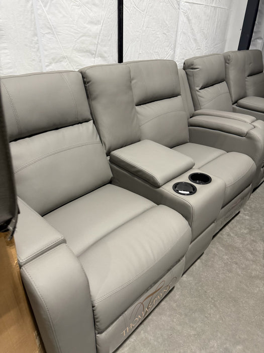 66” Manual Dual Recliner with Center Console
