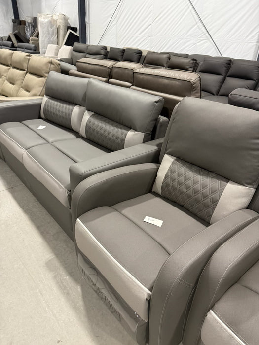 Matching 68” Sofa Sleeper (70” in Depth When Pulled Out) and Single 28” Recliner Package Deal