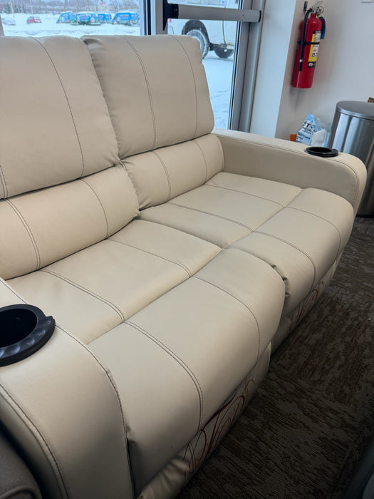 58” Power Dual Recliner with Heat/Massage/Lights