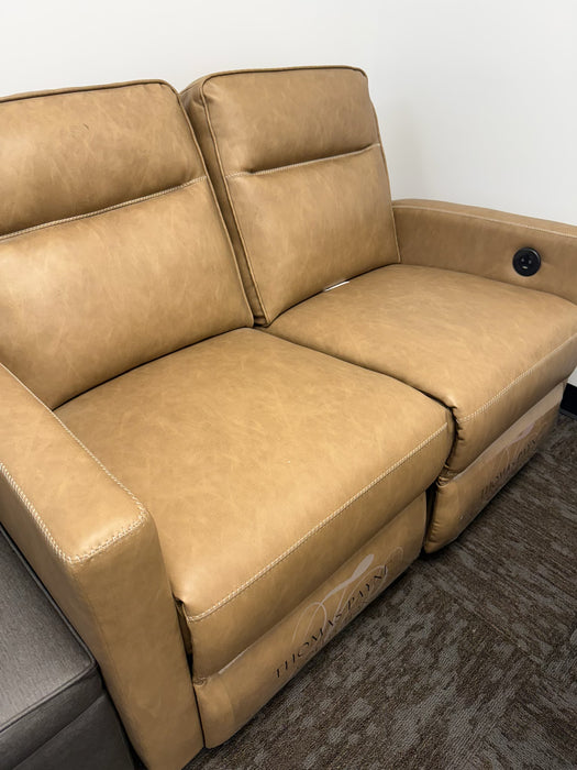 56” Dual Recliner with Heat/USB/Lights