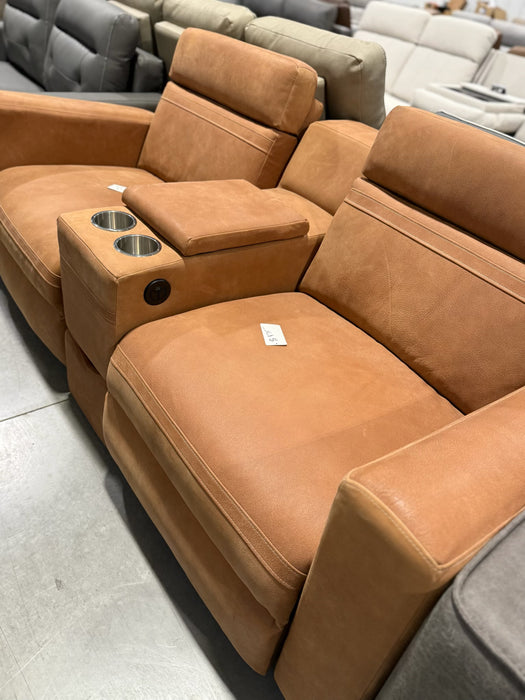 **Ultra Leather** 78” PowerDual Recliner with Center Console