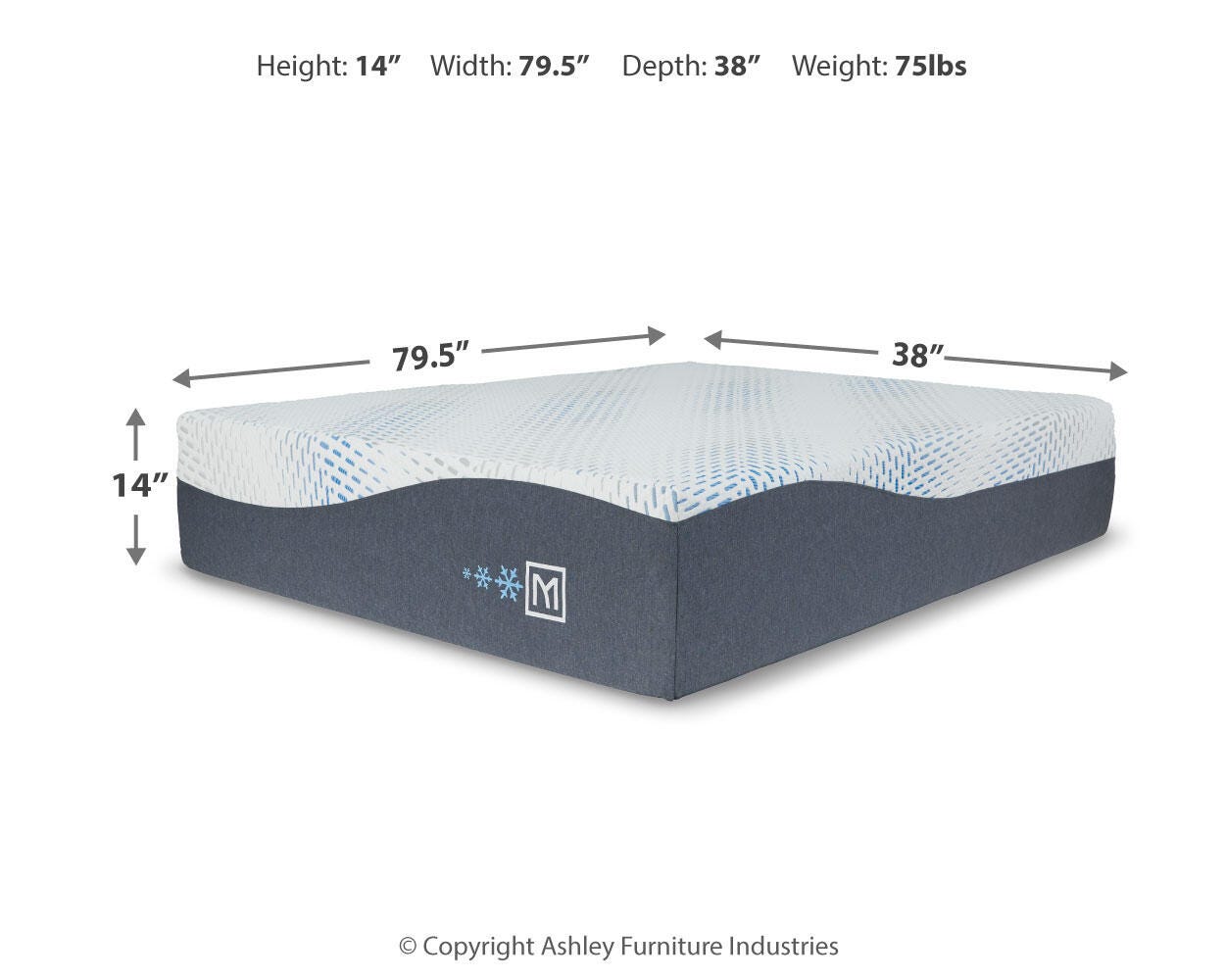 Millennium Luxury Gel Memory Foam Mattress