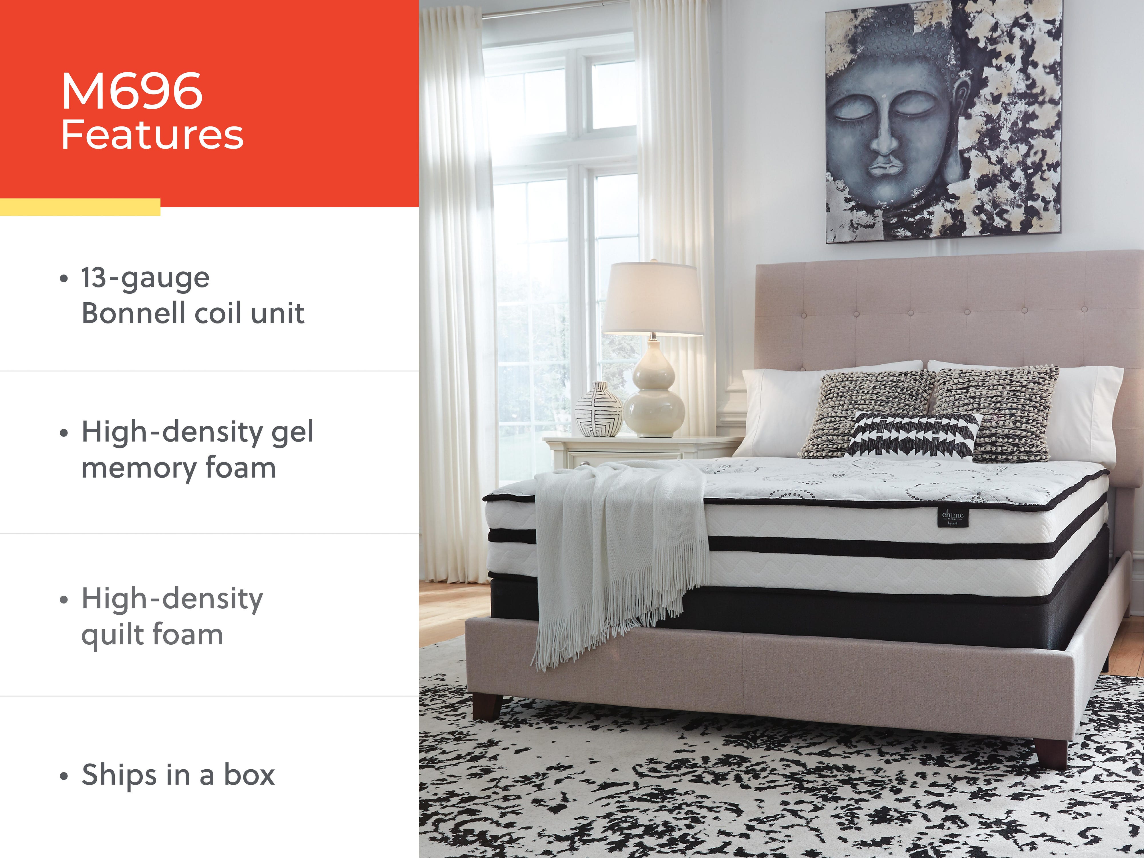 Chime 10 Inch Hybrid Mattress in a Box