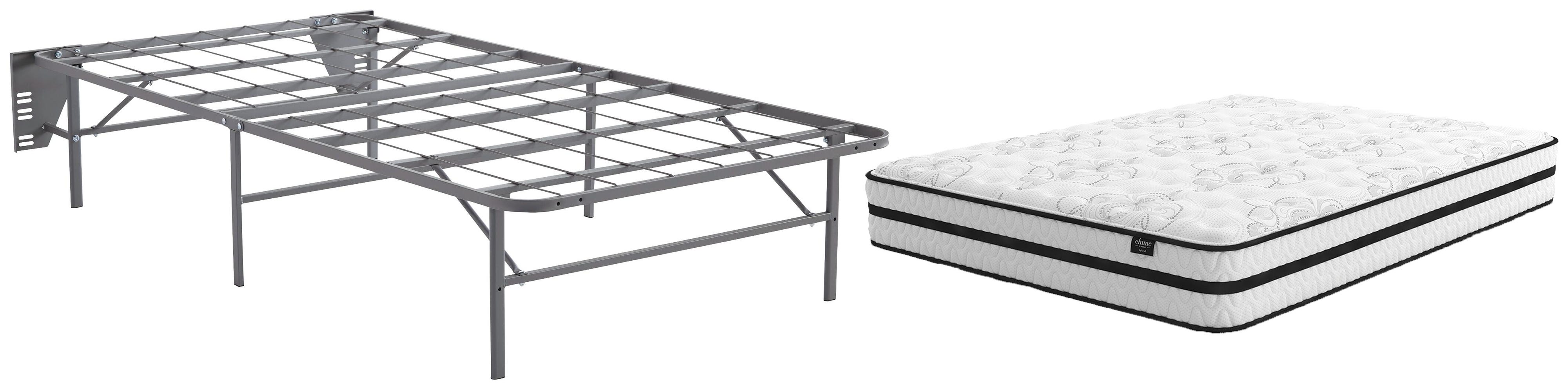 Chime 10 Inch Hybrid Mattress with Foundation