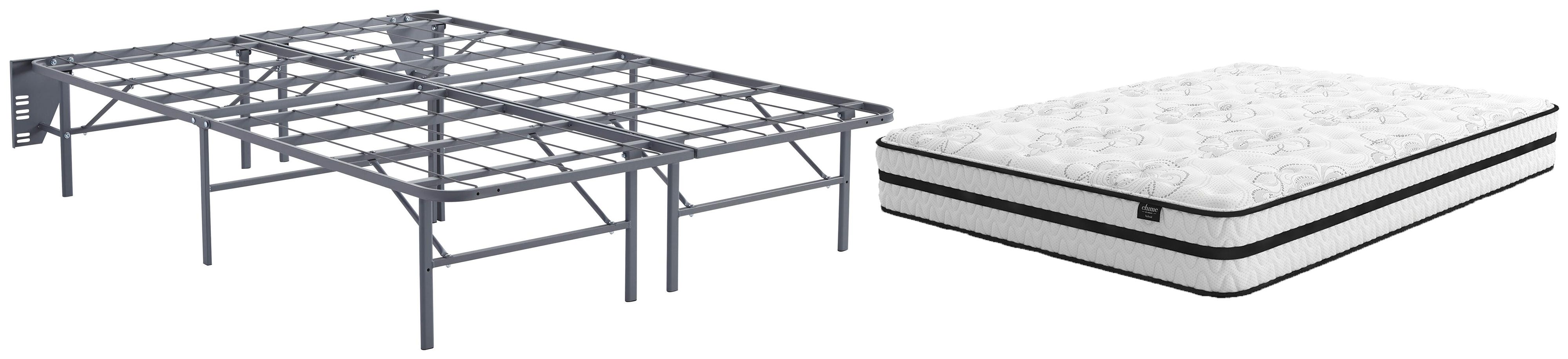 Chime 10 Inch Hybrid Mattress with Foundation