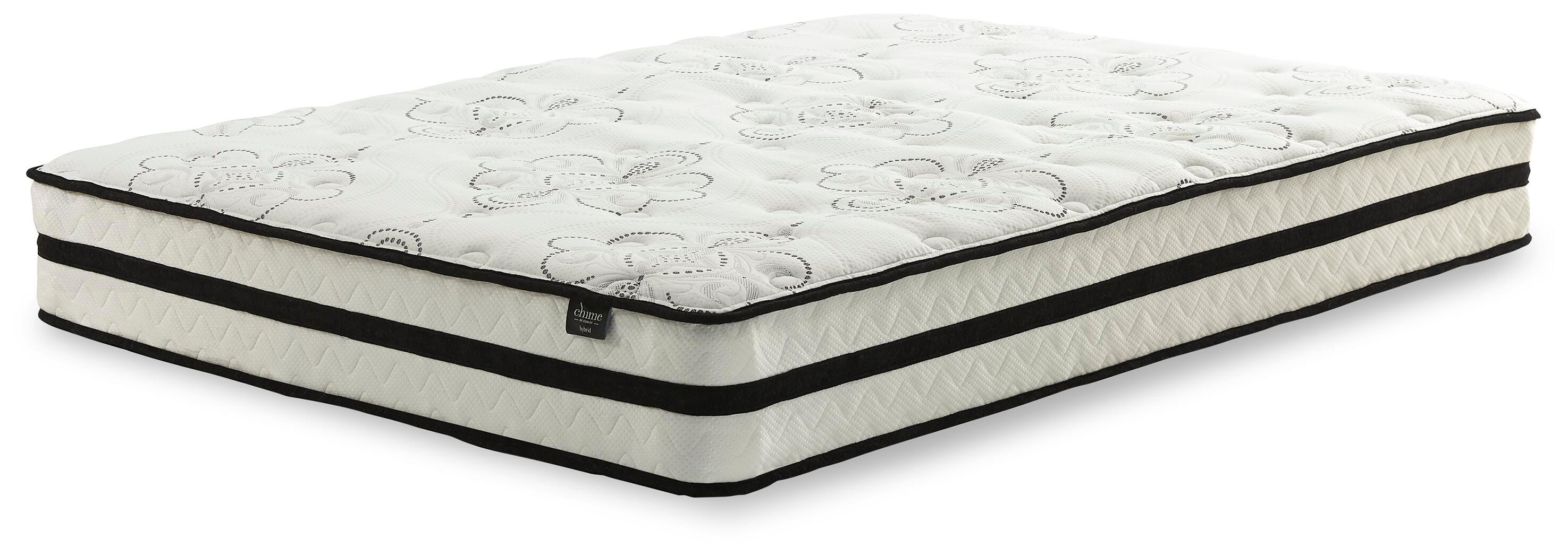 Chime 10 Inch Hybrid Mattress with Foundation