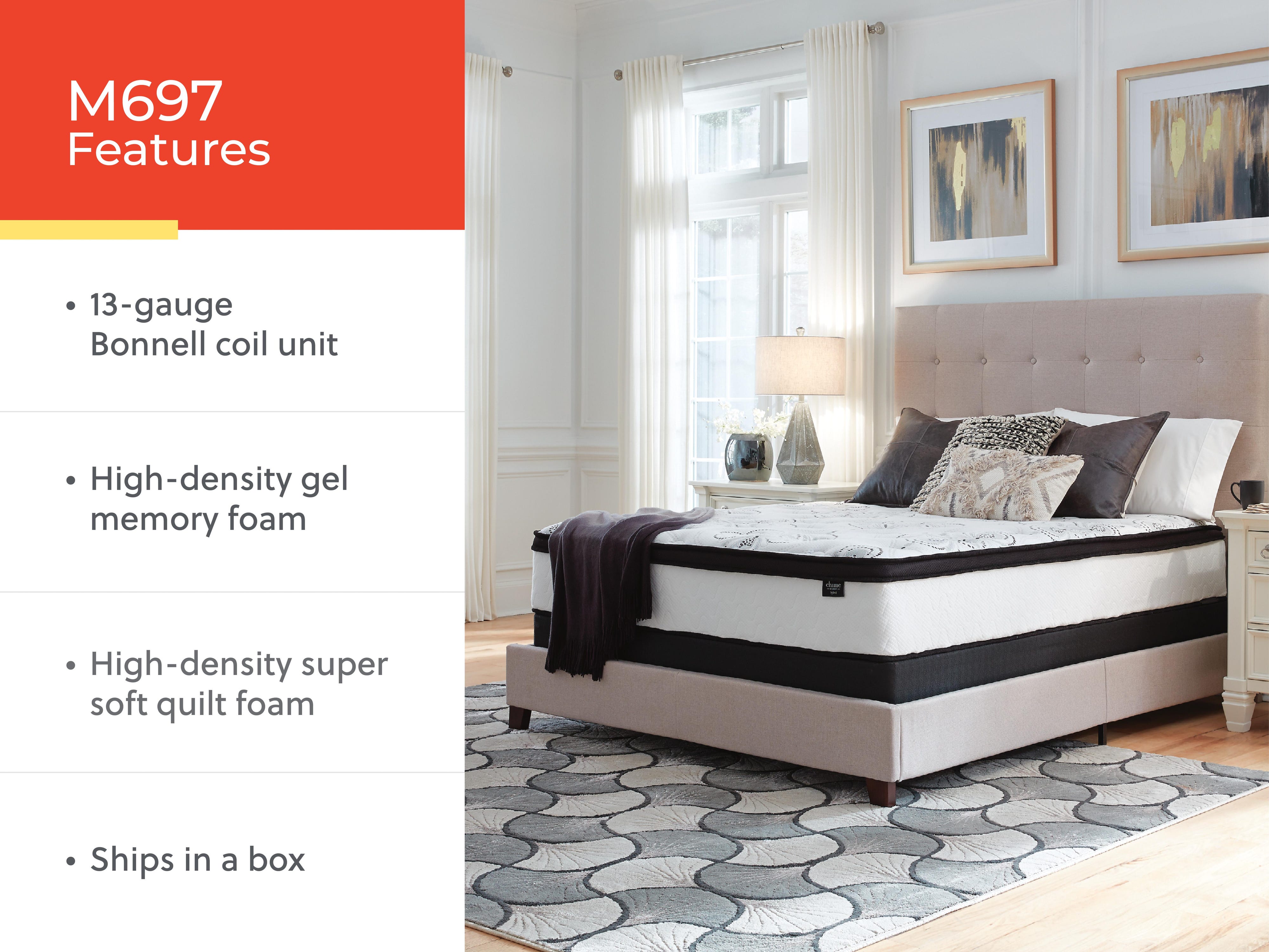 Chime 12 Inch Hybrid Mattress in a Box