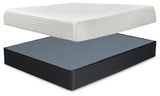 10 Inch Chime Memory Foam Mattress and Foundation