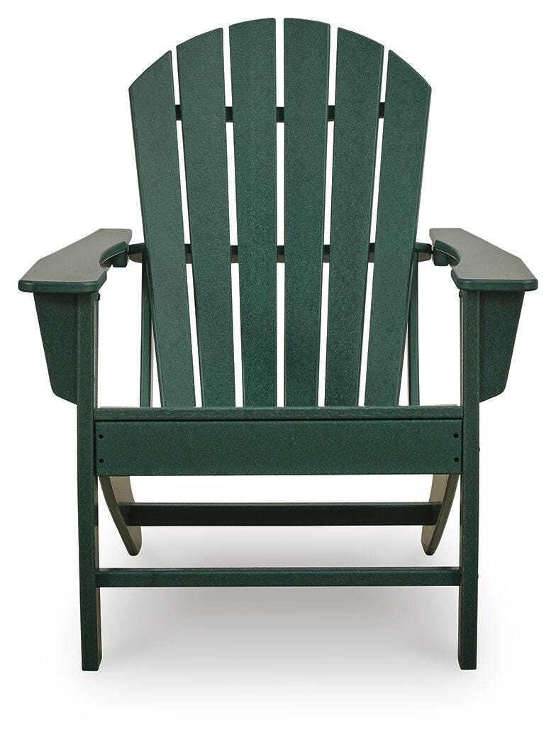 Sundown Shores 2 Adirondack Chairs with End table