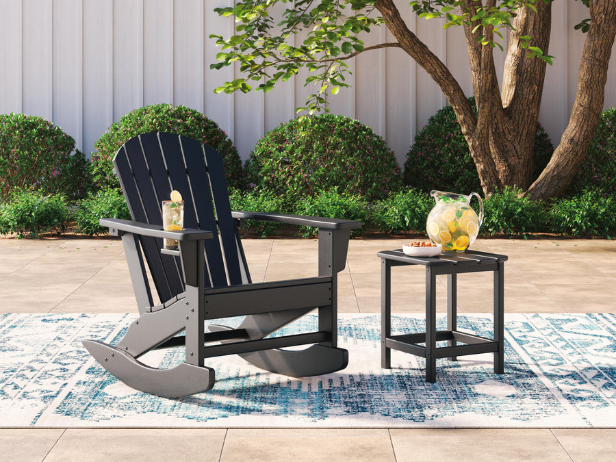 Sundown Treasure Outdoor Rocking Chair and End Table Set