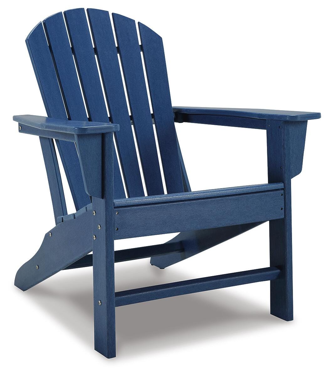 Sundown Treasure 3 Piece Adirondack Chair & Fire Pit Set