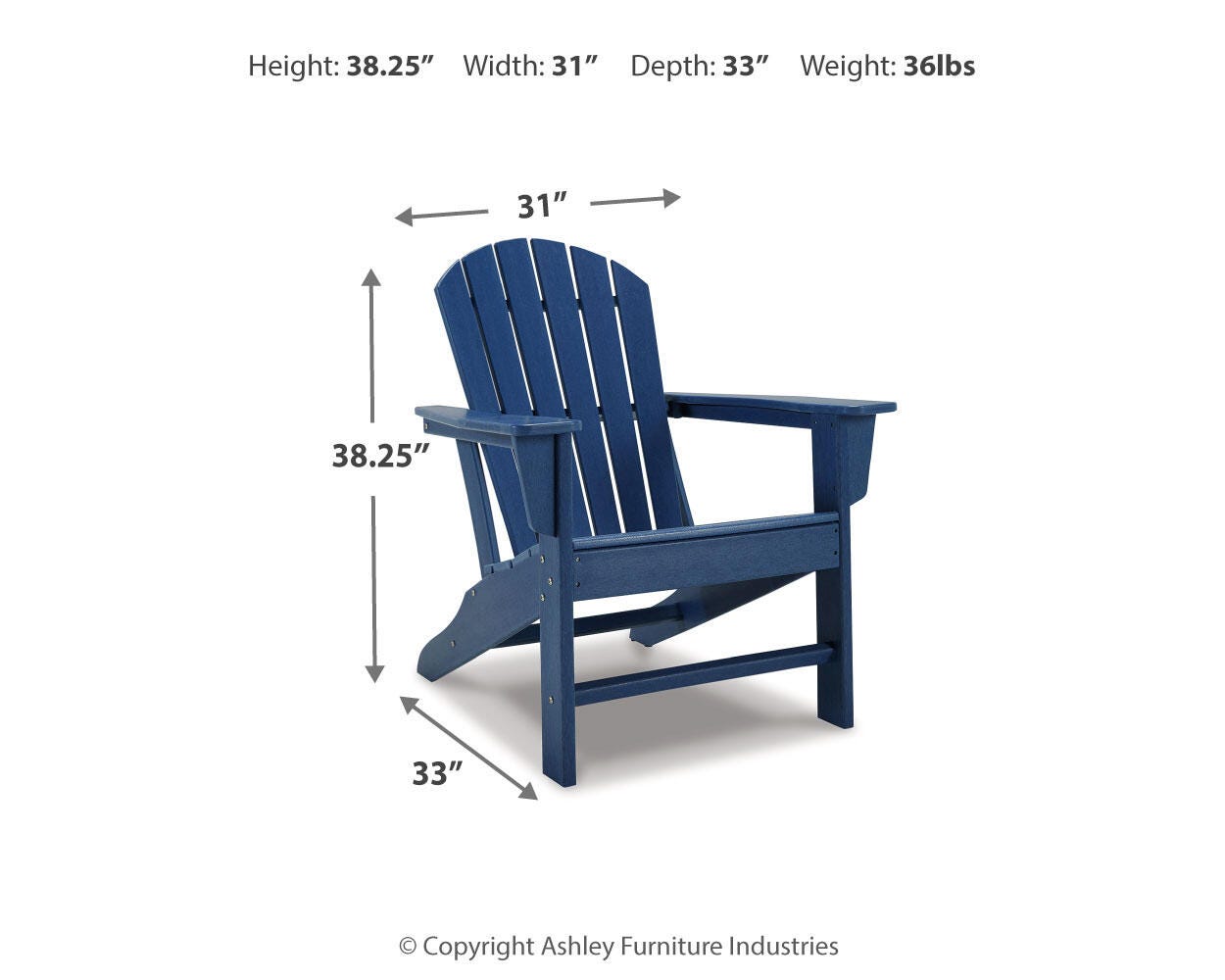 Sundown Treasure Adirondack Chair