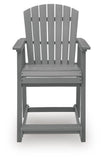 Sanctuary Beach Outdoor Counter Height Bar Stool (Set of 2)