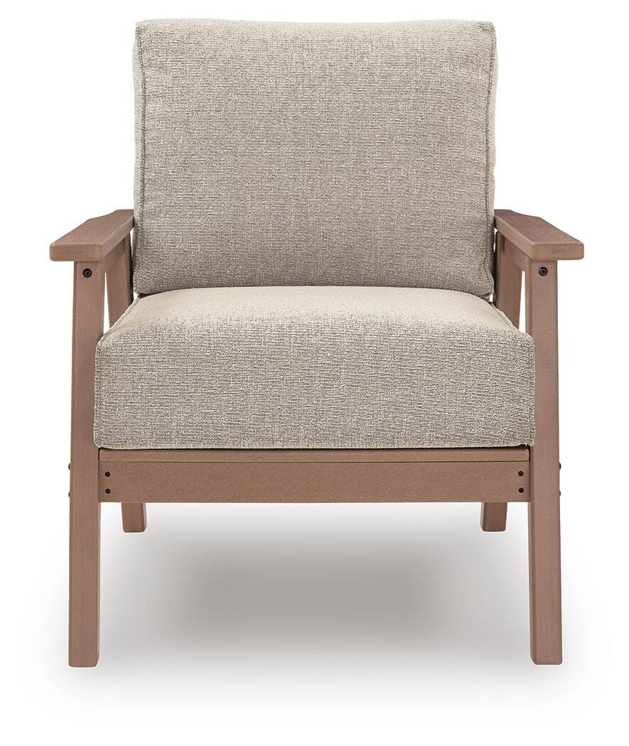 Grover Beach Outdoor Sofa with 2 Lounge Chairs