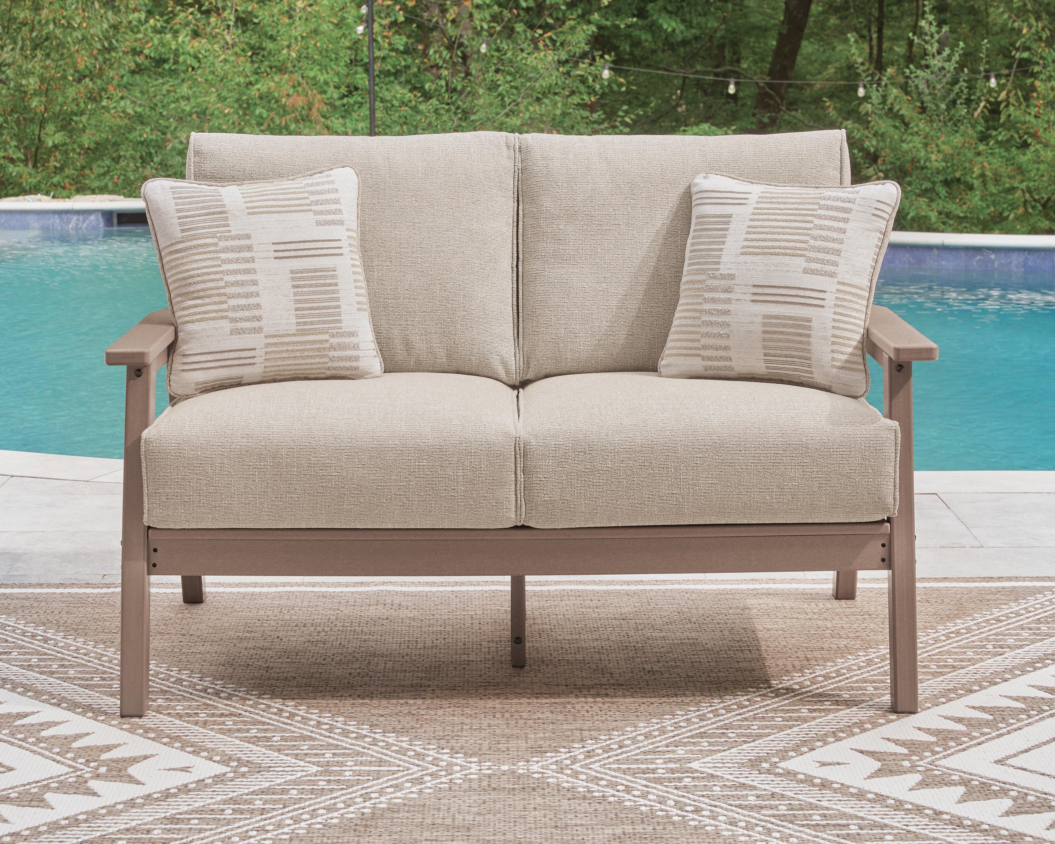 Grover Beach Outdoor Sofa and Loveseat
