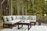 Beachloft 5-Piece Outdoor Sectional with Coffee Table
