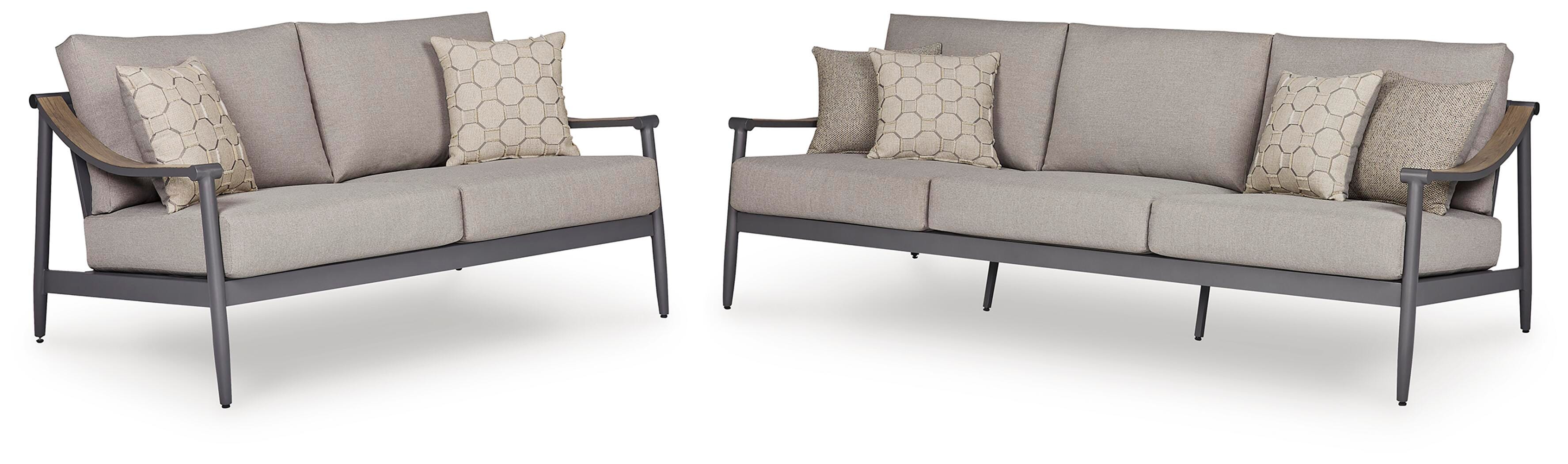 Ocean Beach Outdoor Sofa and Loveseat