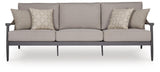 Ocean Beach Outdoor Sofa with Cushion