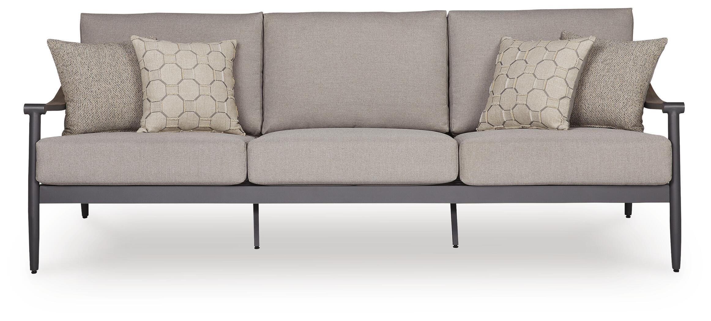 Ocean Beach Outdoor Sofa and Loveseat with Coffee Table