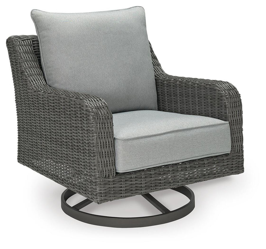 Elite Park Outdoor Swivel Lounge with Cushion
