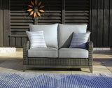 Elite Park Outdoor Loveseat with Coffee Table