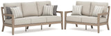 Hallow Creek Outdoor Sofa and Loveseat