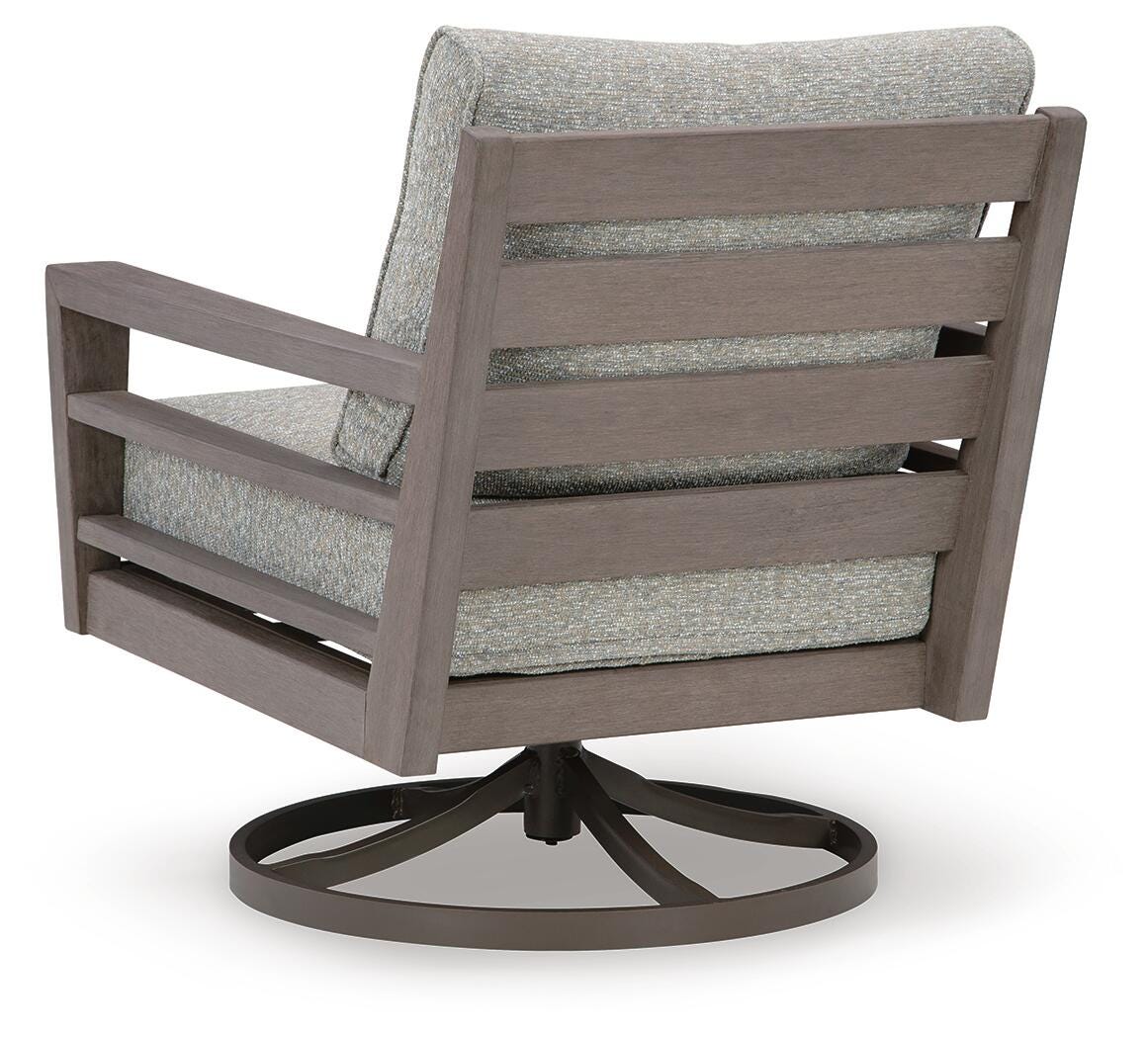 Hillside Barn Outdoor Loveseat and 2 Chairs with Coffee Table