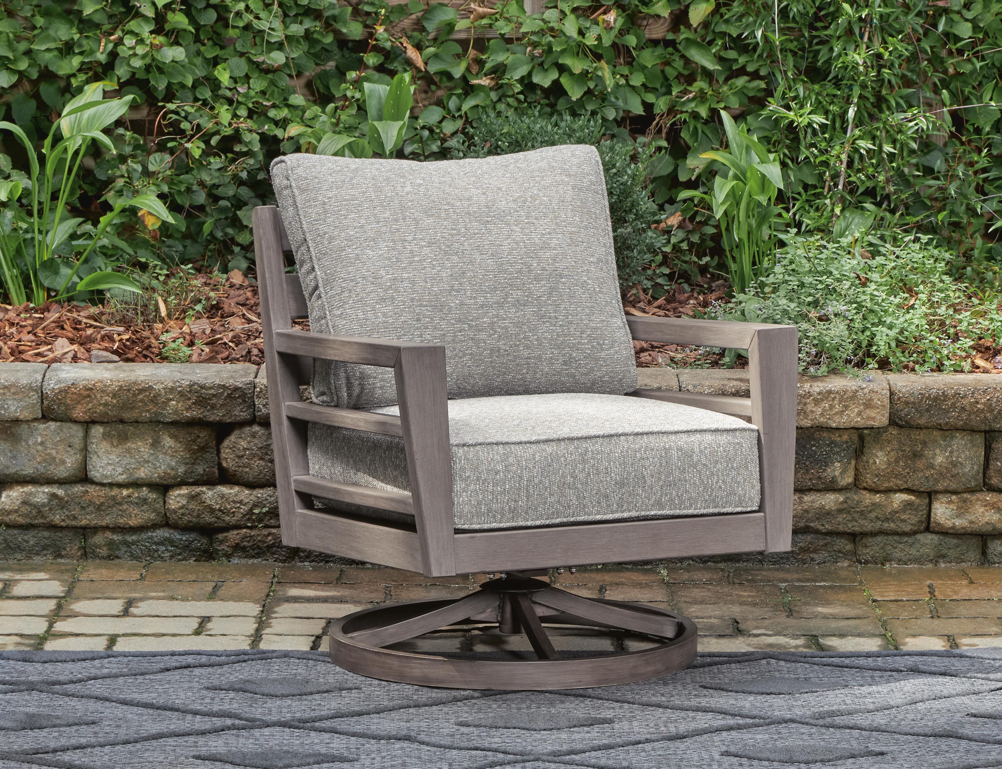 Hillside Barn Outdoor Loveseat and 2 Chairs with Coffee Table